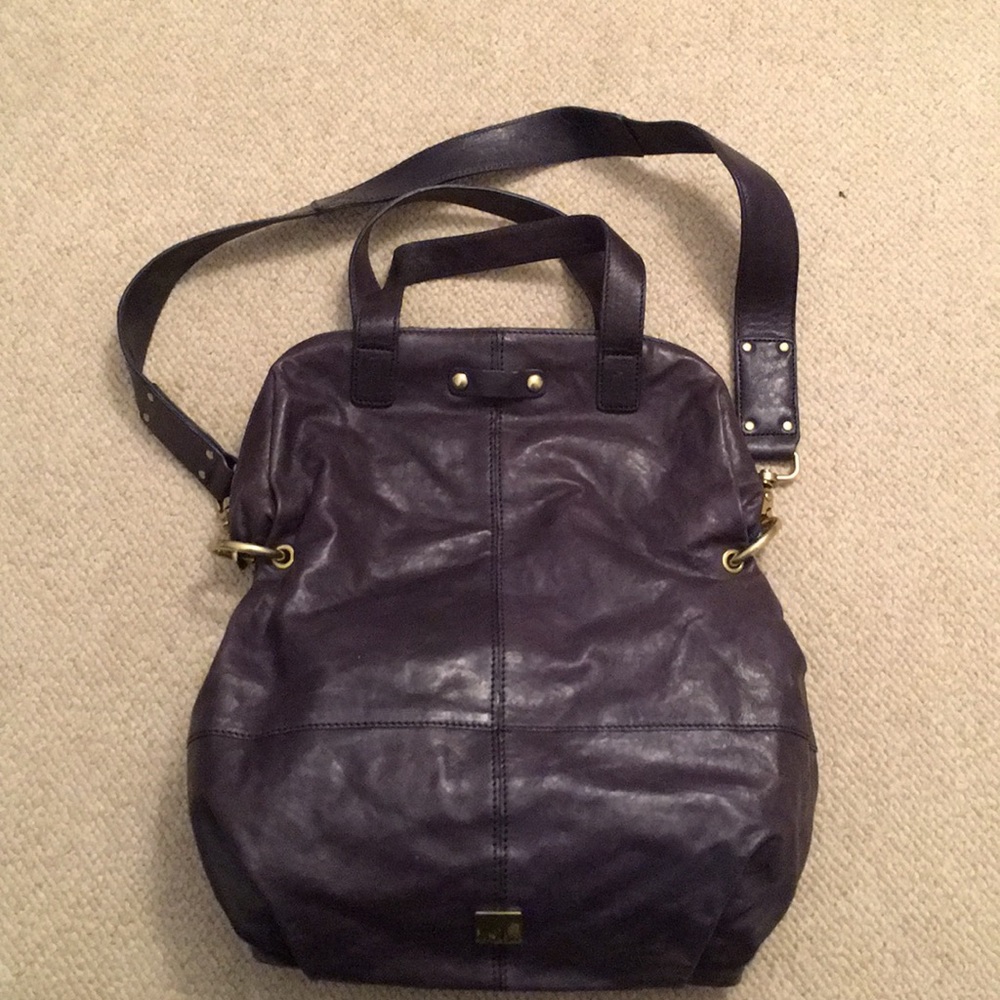 Gray blue Koo a shoulder handbag